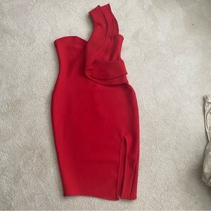 Hot Red Cocktail Dress